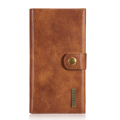 Caixas de couro à prova de choque Flip Card Holder Wallet imaculável do telefone do plutônio