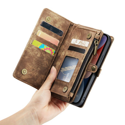 Do caso superior protetor de Iphone 14 dos casos de Magsafe Iphone caixa à prova de choque da carteira