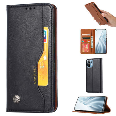 Genuíno luxuoso Scratchproof personalizado de couro da caixa do telefone de Xiaomi
