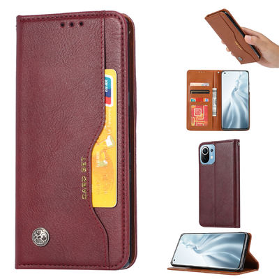 Genuíno luxuoso Scratchproof personalizado de couro da caixa do telefone de Xiaomi