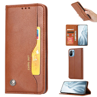 Genuíno luxuoso Scratchproof personalizado de couro da caixa do telefone de Xiaomi