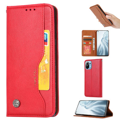 Genuíno luxuoso Scratchproof personalizado de couro da caixa do telefone de Xiaomi