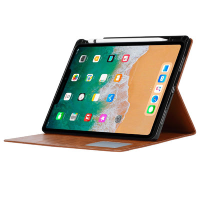 Genuíno luxuoso à prova de choque imaculável da caixa do telefone de Ipad do couro do OEM/ODM
