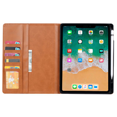 Genuíno luxuoso à prova de choque imaculável da caixa do telefone de Ipad do couro do OEM/ODM