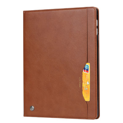 Genuíno luxuoso à prova de choque imaculável da caixa do telefone de Ipad do couro do OEM/ODM