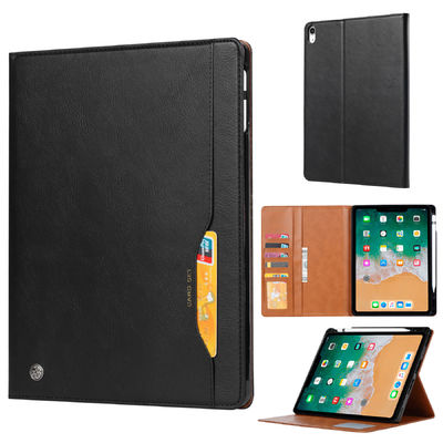 Genuíno luxuoso à prova de choque imaculável da caixa do telefone de Ipad do couro do OEM/ODM