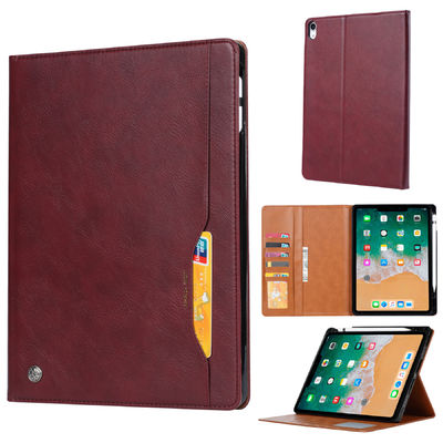 Genuíno luxuoso à prova de choque imaculável da caixa do telefone de Ipad do couro do OEM/ODM
