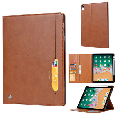 Genuíno luxuoso à prova de choque imaculável da caixa do telefone de Ipad do couro do OEM/ODM