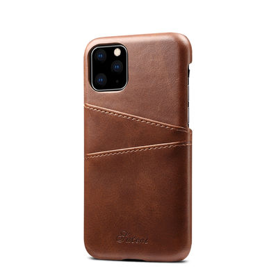 Prêmio excelente de couro genuíno do telefone da caixa da caixa da carteira do ODM Iphone