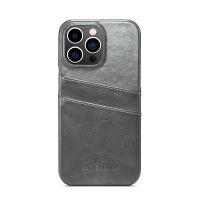 Durabilidade de Max Leather Phone Cases Dirtproof do iPhone 14 feito sob encomenda pro