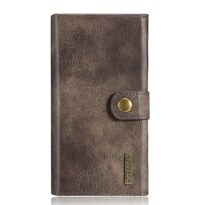 Caixas de couro à prova de choque Flip Card Holder Wallet imaculável do telefone do plutônio