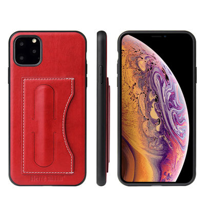 A caixa de couro do telefone da carteira de Tpu cobre a durabilidade à prova de choque para Iphone 14 PRO