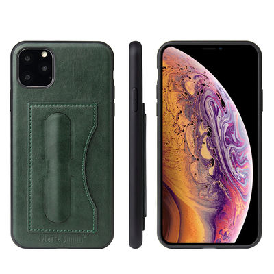 A caixa de couro do telefone da carteira de Tpu cobre a durabilidade à prova de choque para Iphone 14 PRO