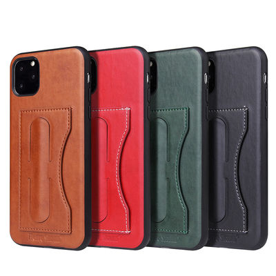 A caixa de couro do telefone da carteira de Tpu cobre a durabilidade à prova de choque para Iphone 14 PRO
