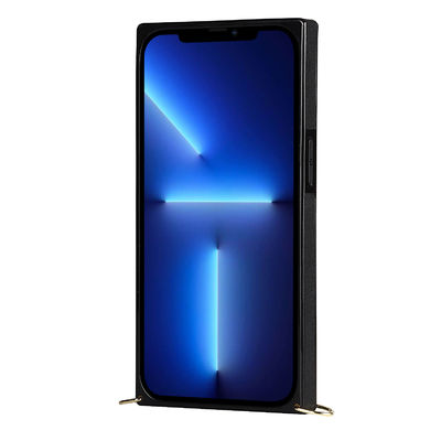 Do preto de couro do OEM/ODM da caixa excelente da carteira de Iphone caixa do telefone