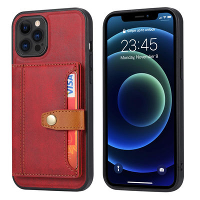O telefone de couro moderno do OEM encaixota o prêmio à prova de choque da caixa do telefone da carteira