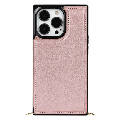 Luxo imaculável de couro genuíno sem emenda dos casos protetores de Iphone