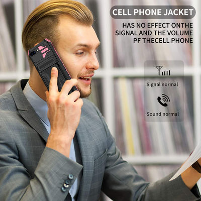 couro de couro de Iphone da caixa do telefone da carteira da caixa do telefone do iPhone 7Leather