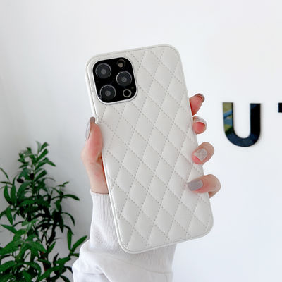 Abaixo da tampa traseira de couro genuína de couro do telefone dos desenhos animados para pro máximo do iPhone 12