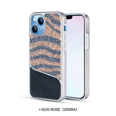 Caixa personalizada do telefone de Diamond Phone Cases Glossy Luxury Samsung imaculável