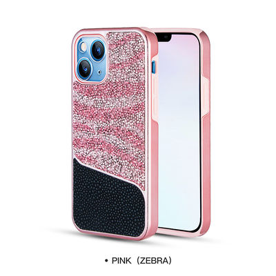 Caixa personalizada do telefone de Diamond Phone Cases Glossy Luxury Samsung imaculável
