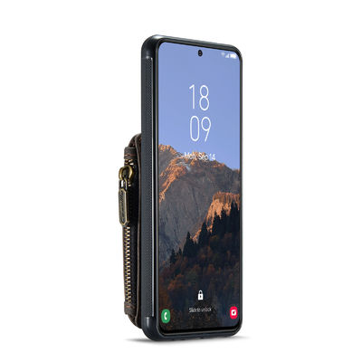 Casos de couro reais genuínos do telefone celular das caixas à prova de choque feitas sob encomenda do telefone imaculáveis