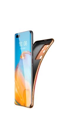 Caixa de couro à prova de choque Iphone do telefone da carteira 11 12 13 14 excelentes