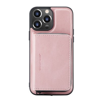 Caso multifuncional de Iphone 14 da caixa de couro sem emenda do telefone de Iphone 12/Iphone 13