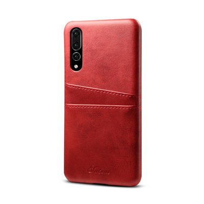 Caixa do telefone de couro Scratchproof do OEM/ODM Samsung do suporte da carteira do cartão