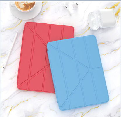 Couro à prova de choque do plutônio geração esperta da caixa do Apple iPad 10,2 da 7a
