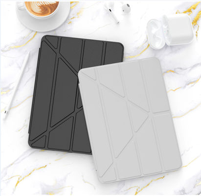 Couro à prova de choque do plutônio geração esperta da caixa do Apple iPad 10,2 da 7a